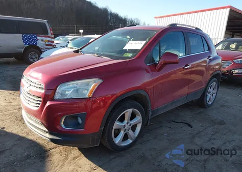 2015 Chevrolet Trax Ltz z USA, uszkodzony, nr VIN KL7CJTSB6FB200322